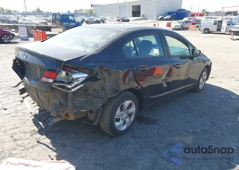 2014 Honda Civic Lx from USA, damaged, VIN 2HGFB2F58EH547539